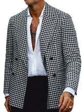 Peak Lapel Single Vent Men's Blazer