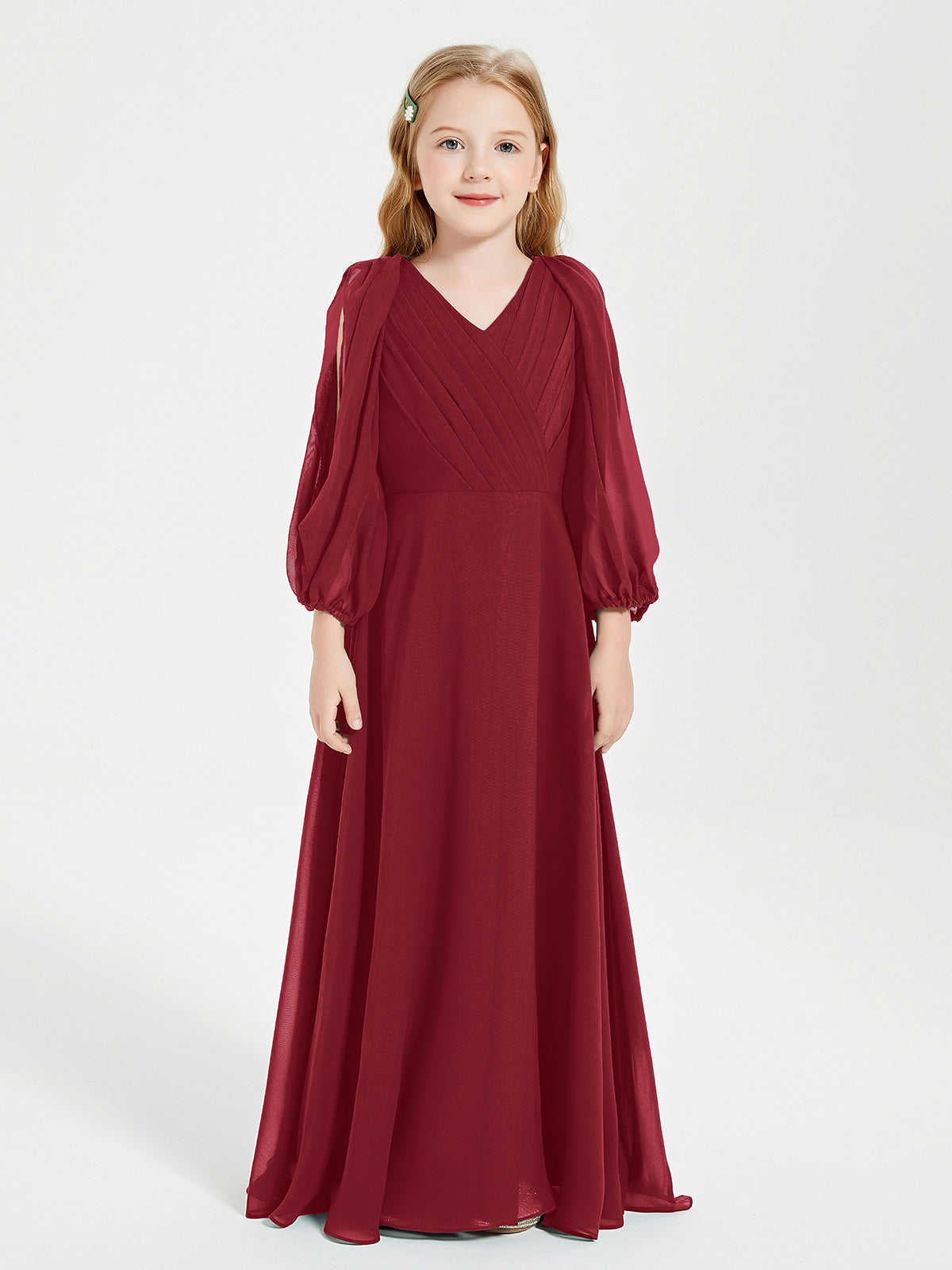 boysenberry bridesmaid dress Margerite Column Gown – Kay Unger