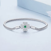 Lucky Four Leaf Clover Bracelet