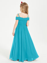 Chic Junior Bridesmaid Dresses Off the Shoulder Jade