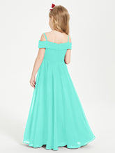 Chic Junior Bridesmaid Dresses Off the Shoulder Spa