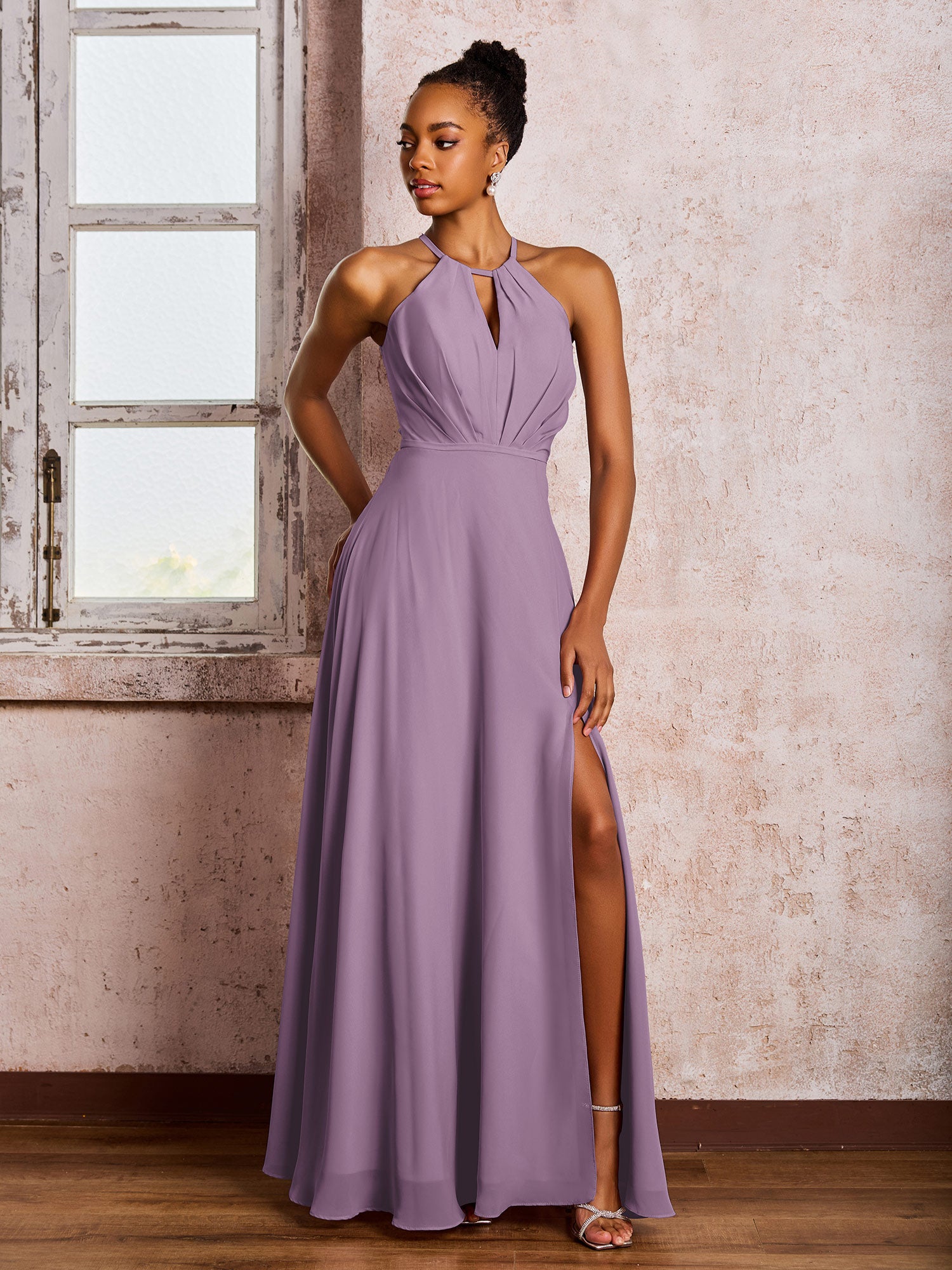 Wisteria Halter Dress main image 0