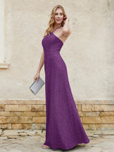Halter Neck Sheath Lace Gown Grape