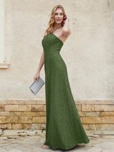 Halter Neck Sheath Lace Gown Moss