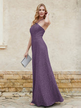 Halter Neck Sheath Lace Gown Plum