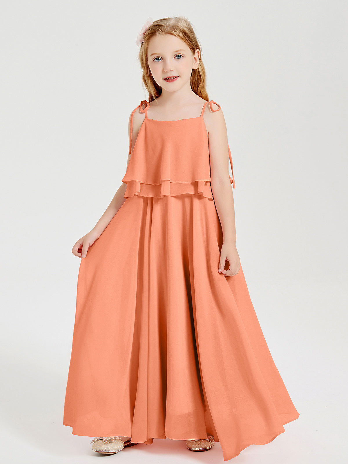 papaya bridesmaid dress Sexy Sheath One Shoulder Side Slit Soft Satin Long Bridesmaid Dress For  Wedding main image 0