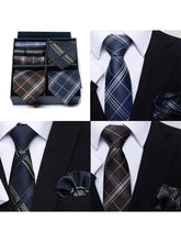 6 Piece Tie Pocket Square Set Series 4