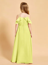 Off the Shoulder Bridesmaid Dresses for Juniors Daffodil