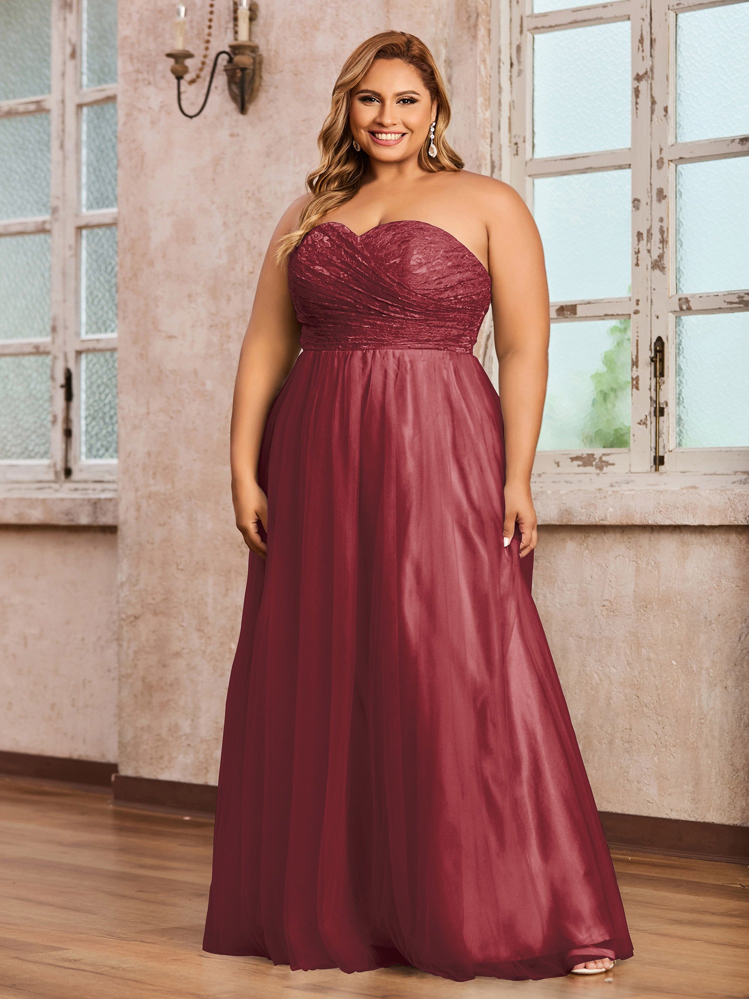 green emerald velvet dress Baltic Born Womens Krystal Satin Wrap Gown | Cinnamon main image 1