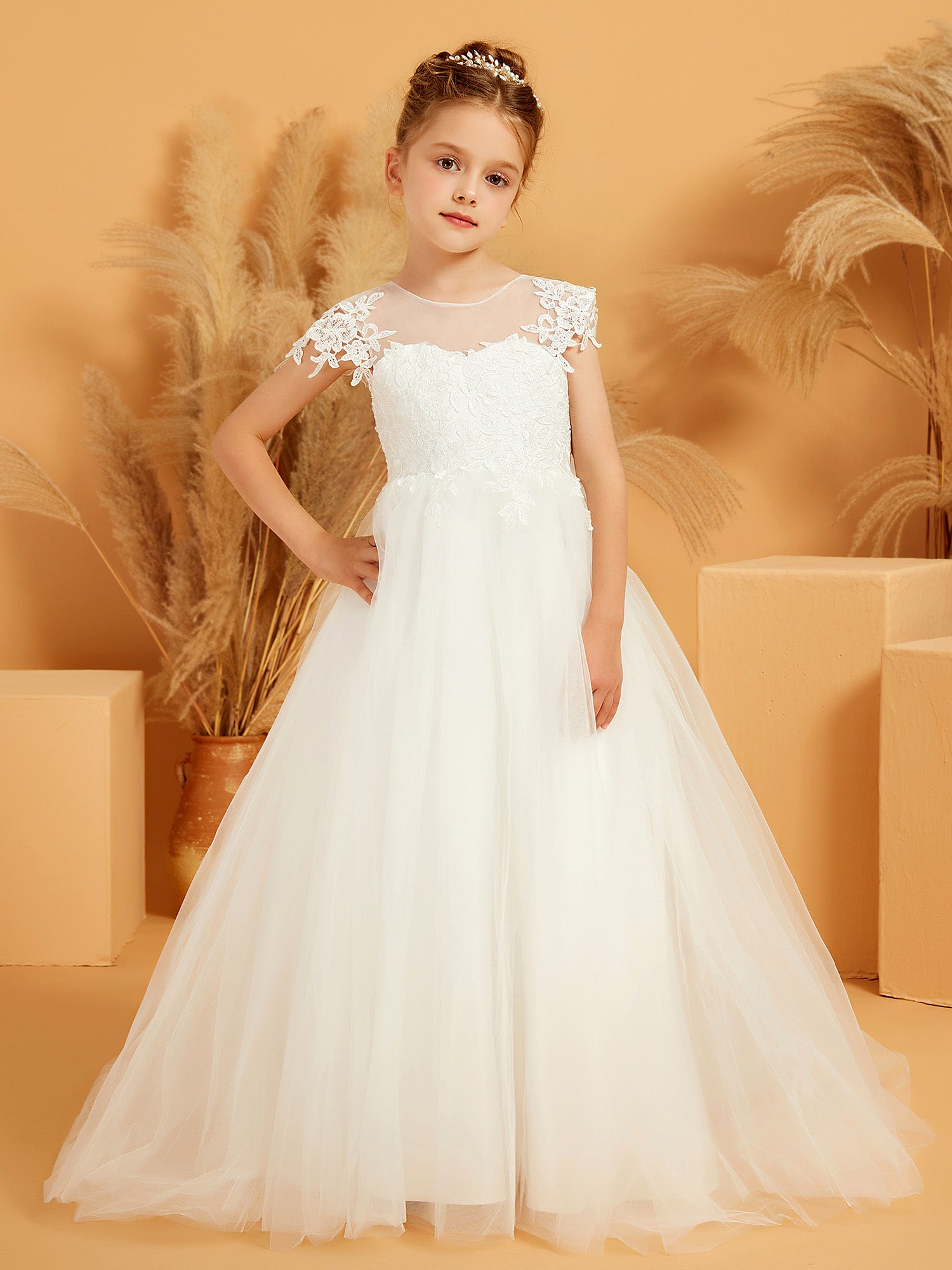 BABARONI Flower Girl Dress