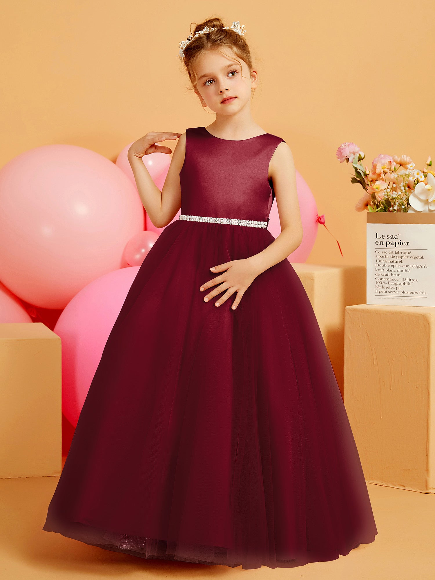BABARONI Flower Girl Dress