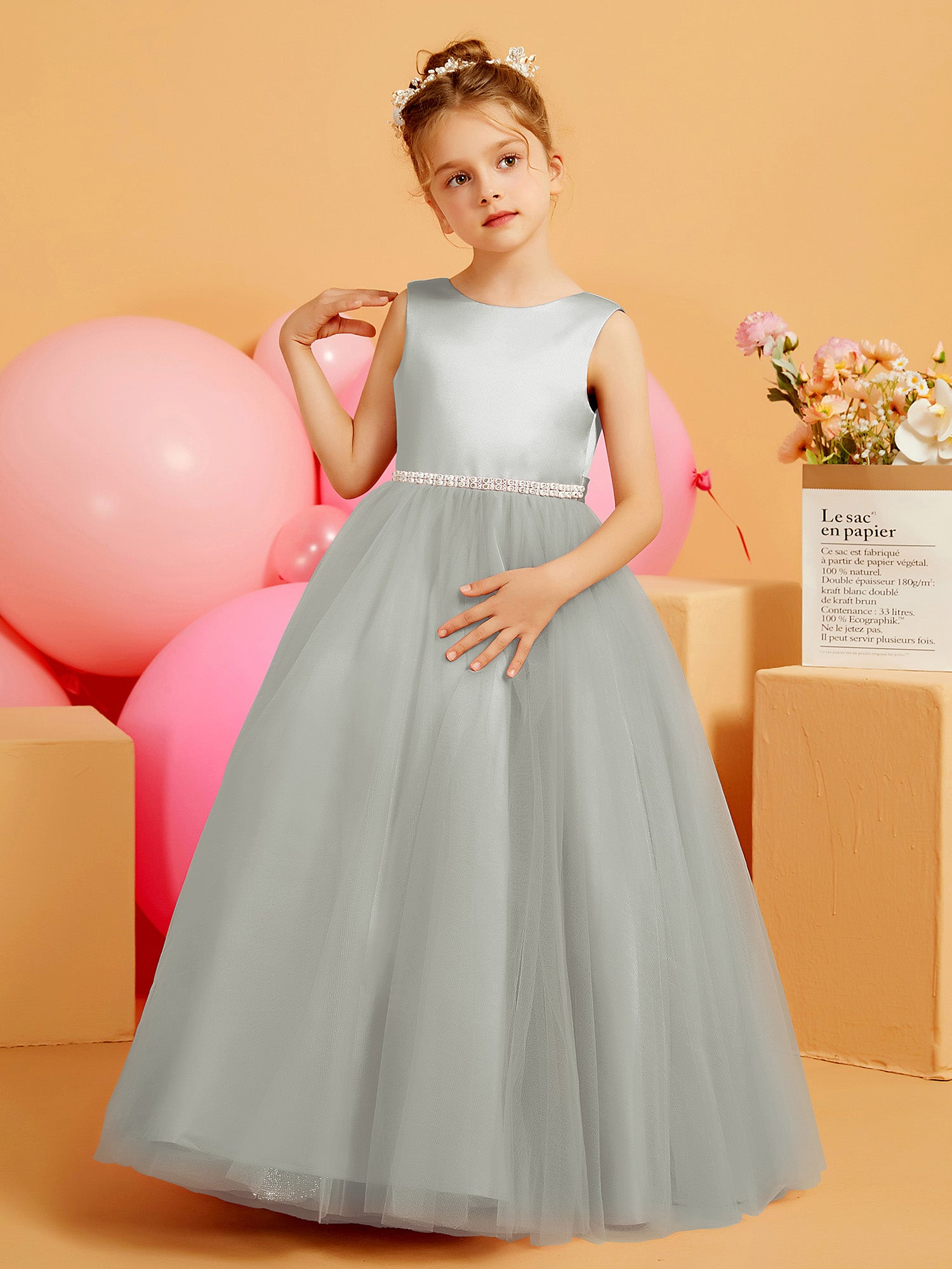 BABARONI Flower Girl Dress
