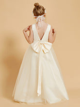Beaded Beauty Flower Girl Dresses with Tulle Elegance