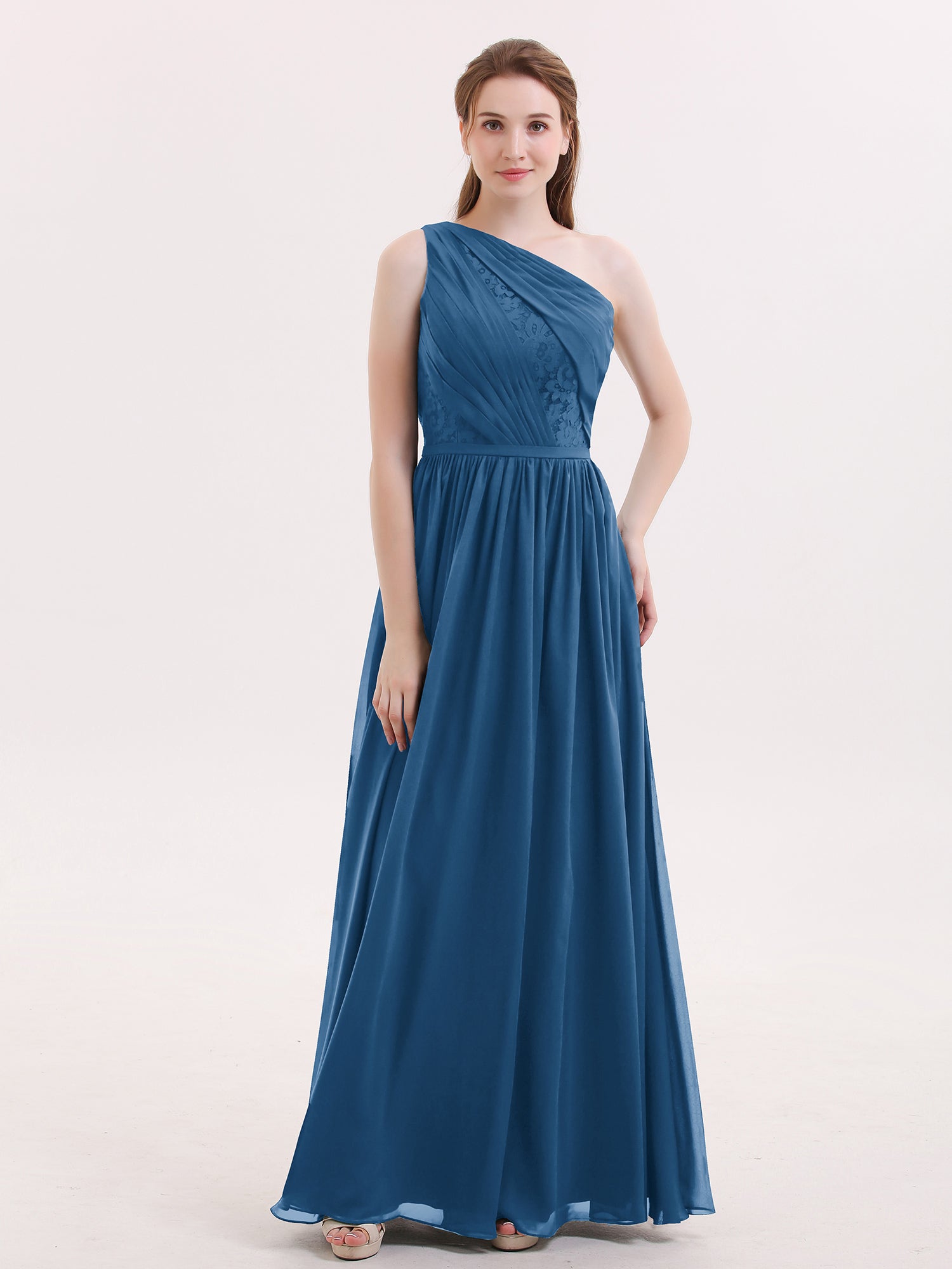 Formal Navy Blue A Line Bridesmaid Dresses Royal Blue Bridesmaid Dresses,Simple One Shoulder Bridesmaid Dress, Formal Navy Blue A Line Bridesmaid Dresses Royal Blue Bridesmaid Dresses,Simple One Shoulder Bridesmaid Dress,
