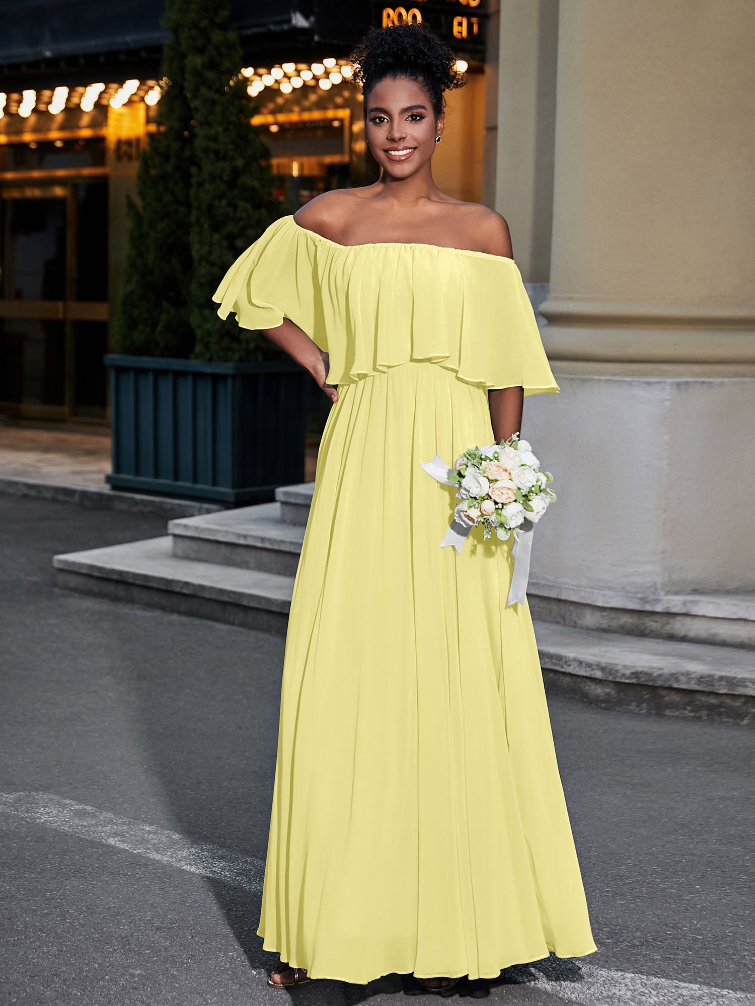 Ariana Maxi Dress - Daffodil