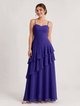 Tiered Ruffle Sweetheart Gown with Lace-Up Back Regency