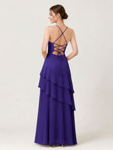 Tiered Ruffle Sweetheart Gown with Lace-Up Back Regency