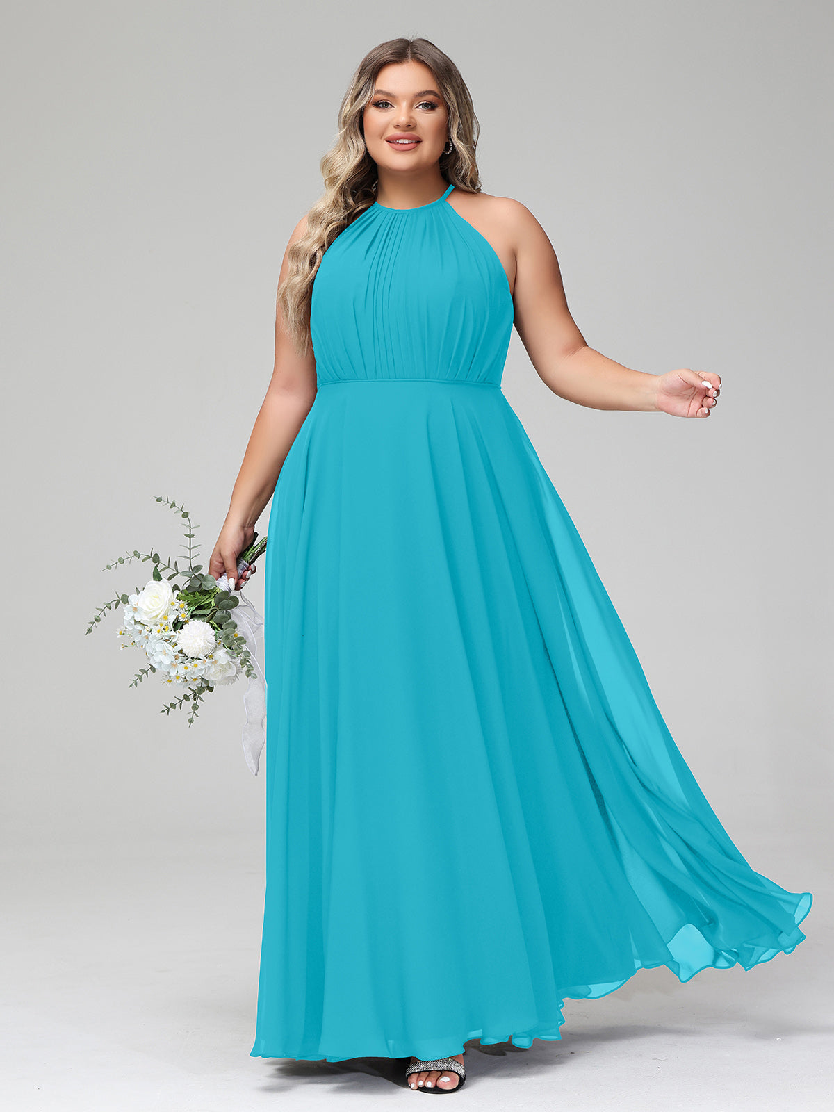 Sheah Open Back Dresses with Sweethart Jade Plus Size