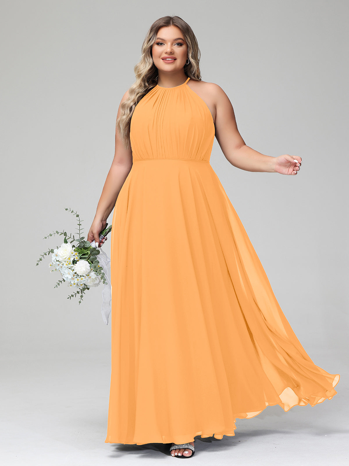 Tangerine Plus Size Dresses