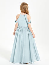 Dreamy Off the Shoulder Bridesmaid Gown for Junior Mist