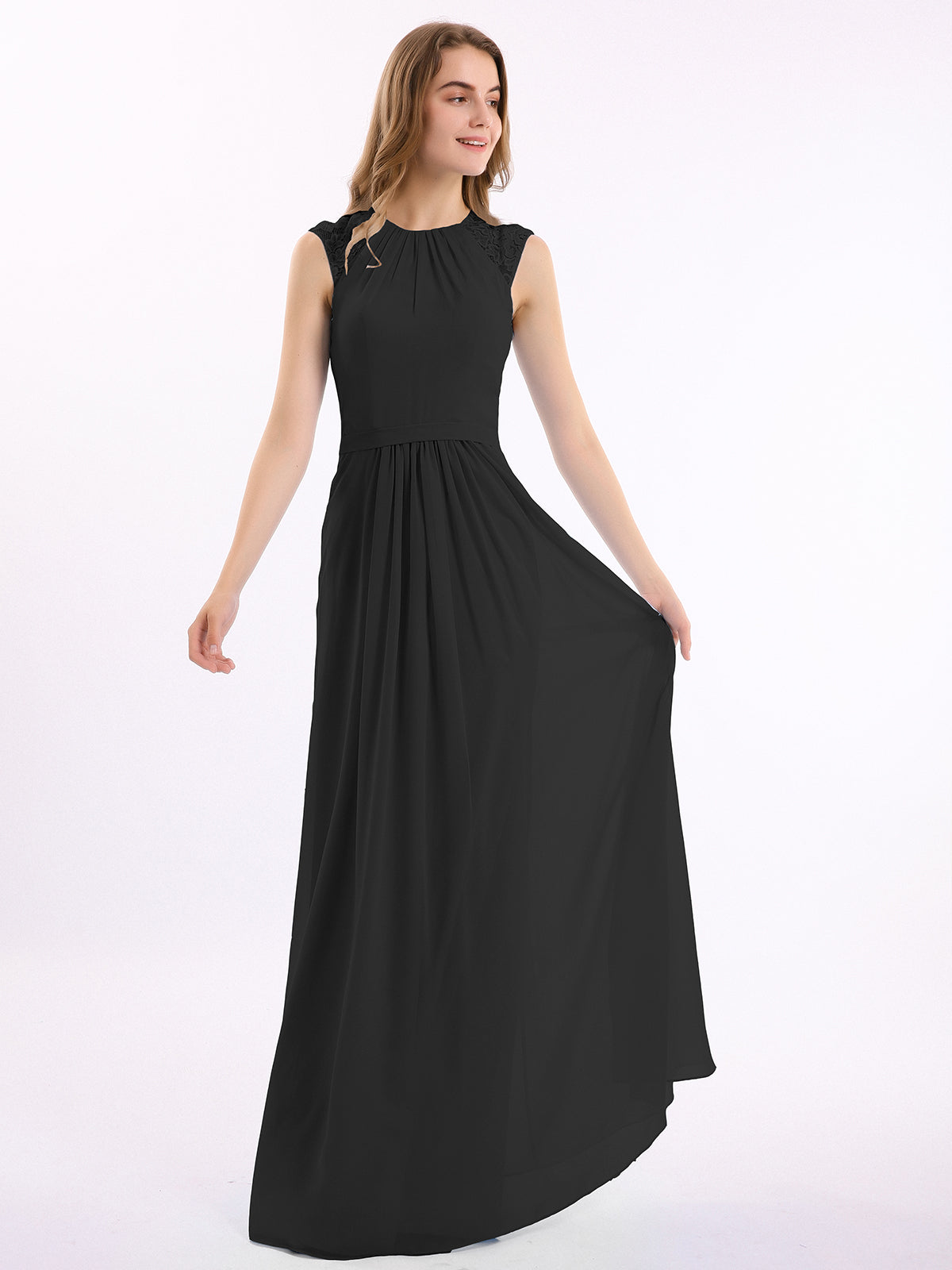 chinese dress ladies Amoret Maxi Dress Blue / Green main image 1