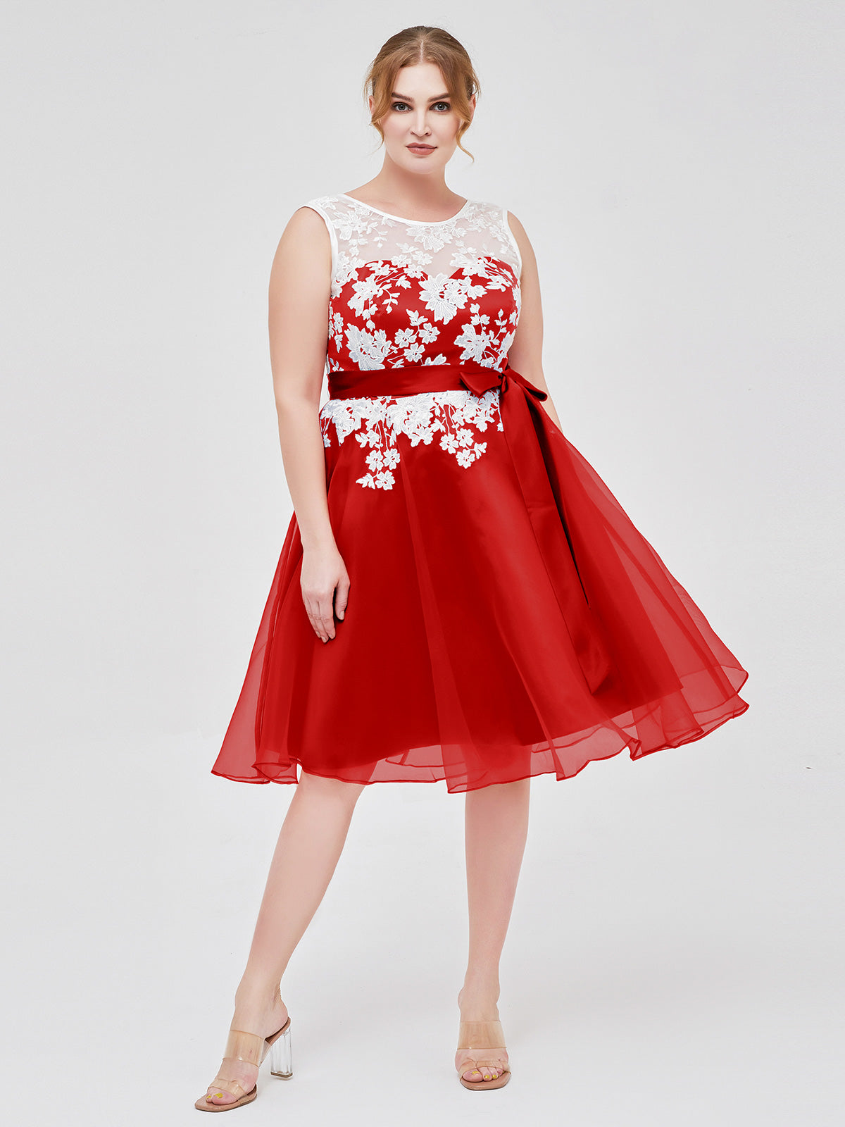 burgundy dress satin Amani