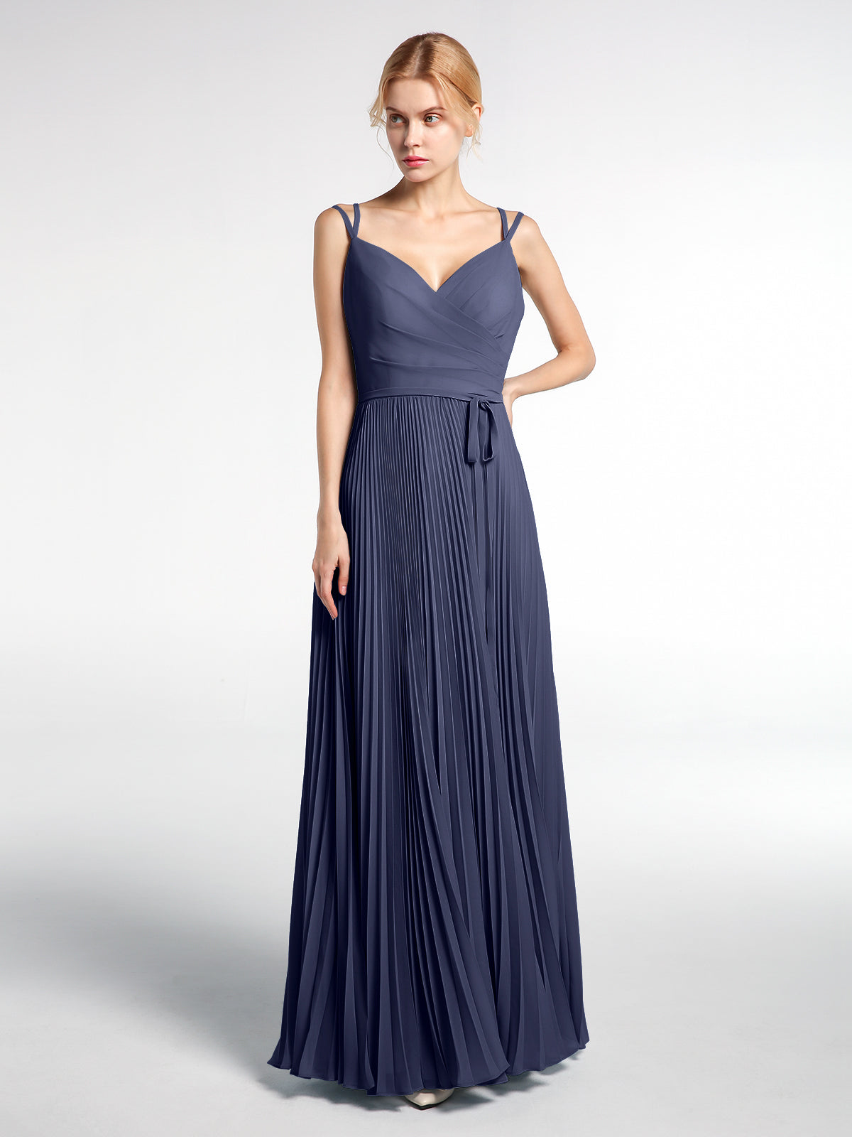 bebe bridesmaid dresses Bebe Satin Cowl Neck Wrap Dress Rose Gold main image 1