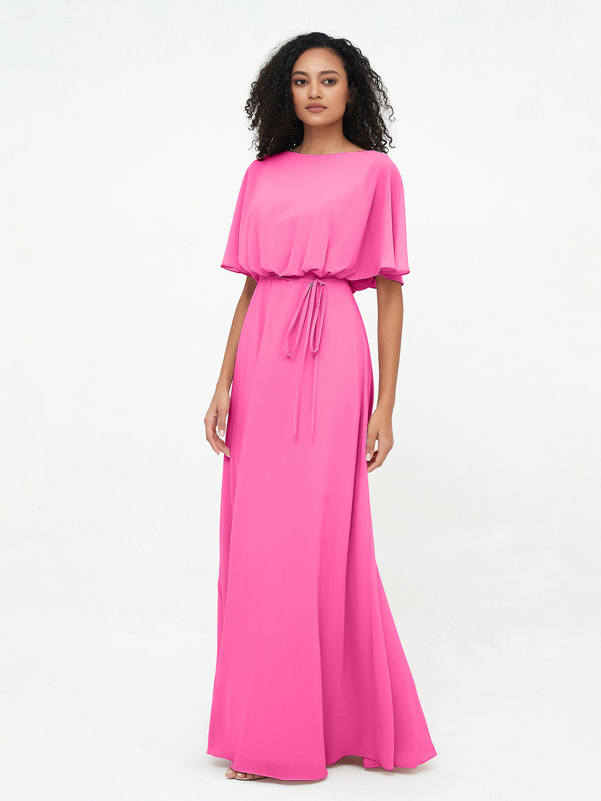 Short Chiffon Strapless Bridesmaid Gowns Azalea Plus Size