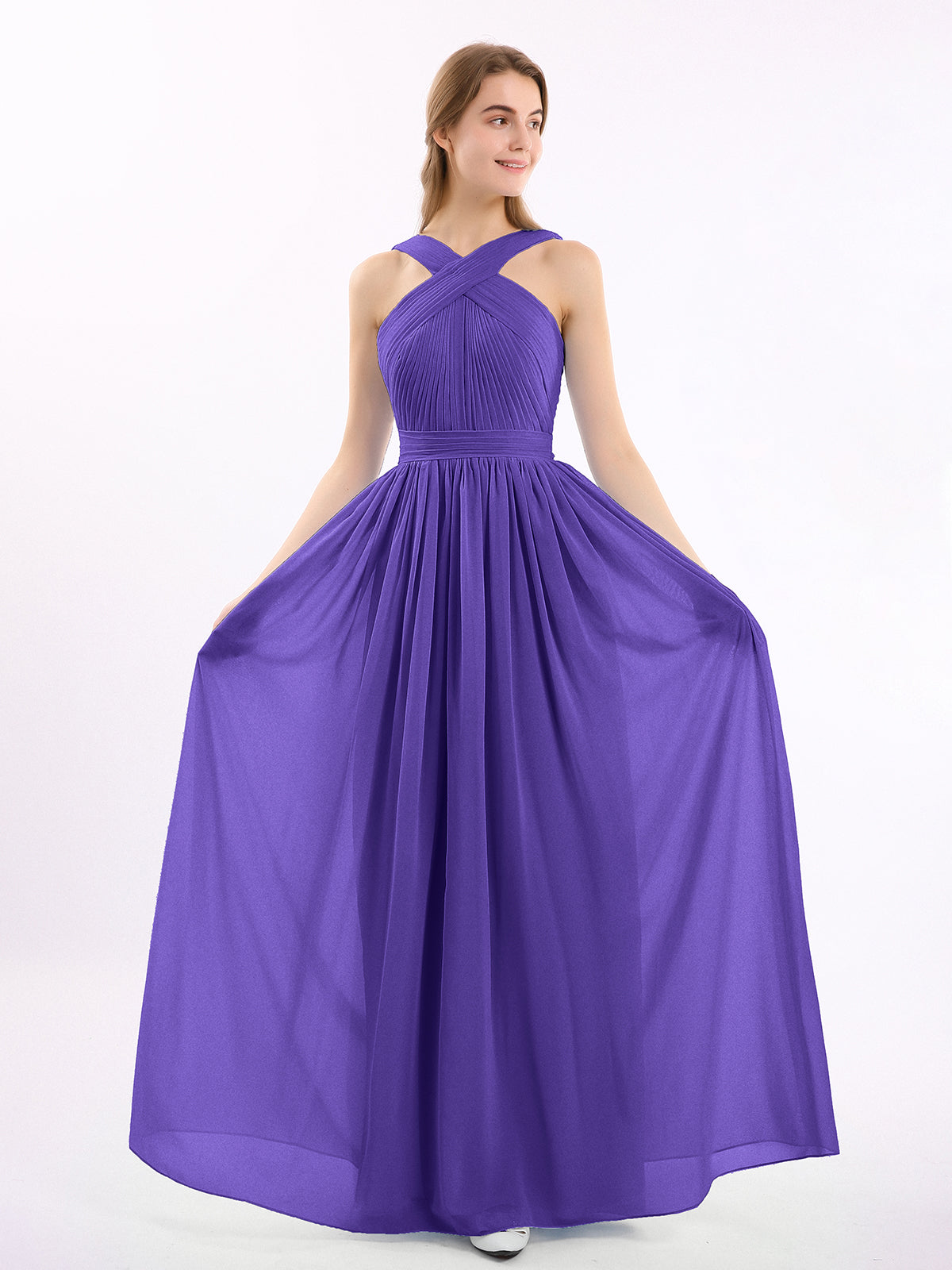 Chiffon with Appliqued Long Dresses Regency Plus Size