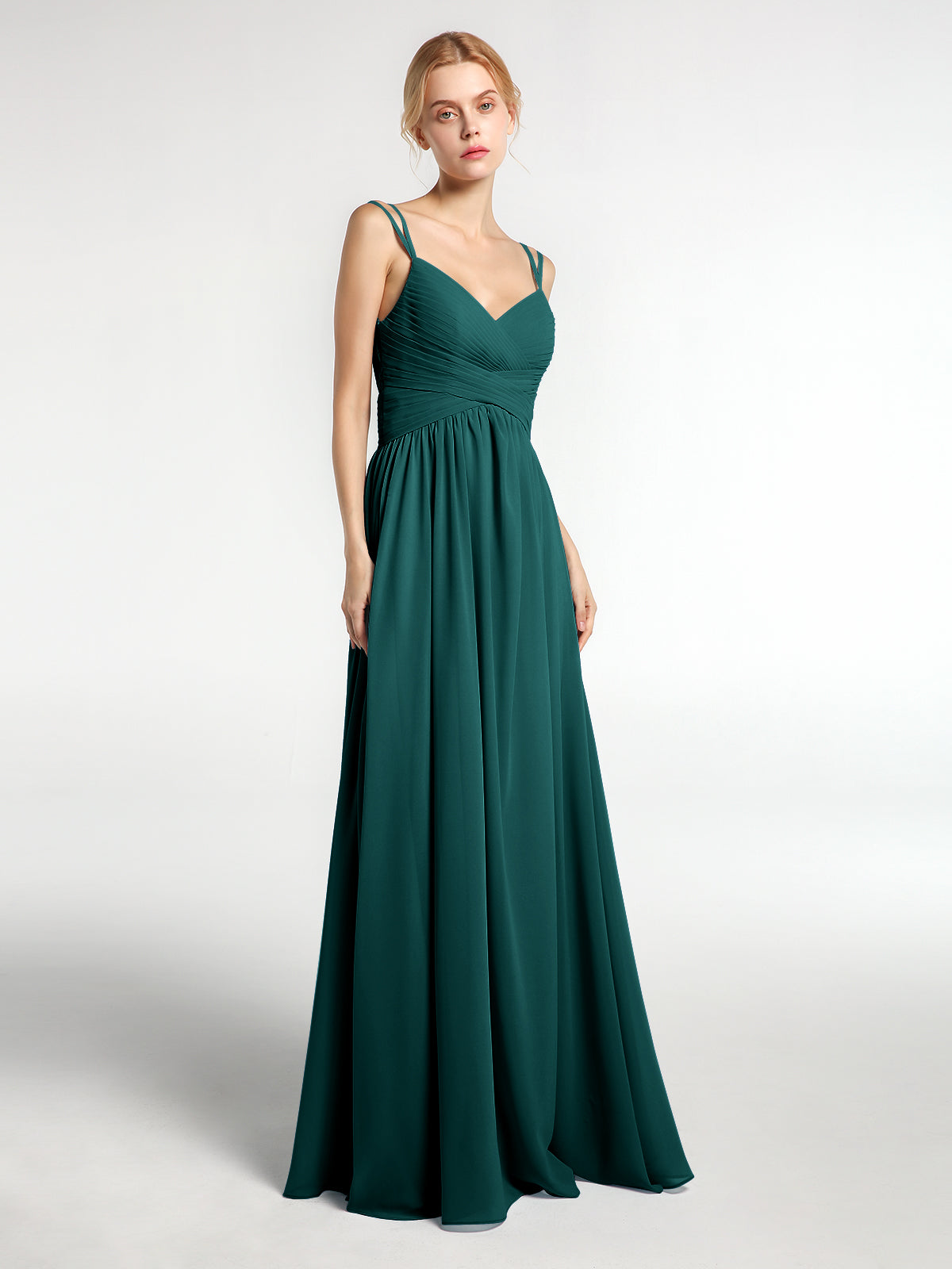 green emerald velvet dress Higher Love Formal Dress Peacock - US 4 main image 1