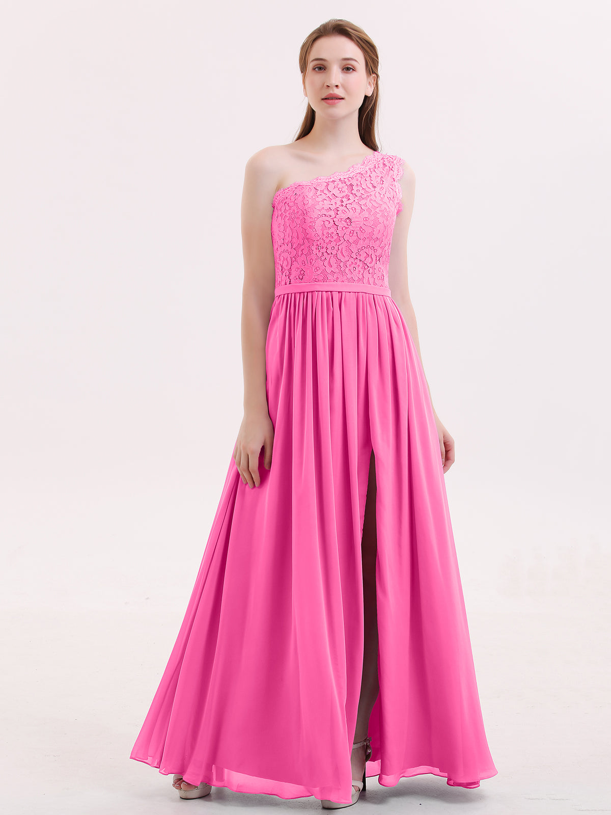 Short Front Long Back Chiffon Dresses Azalea