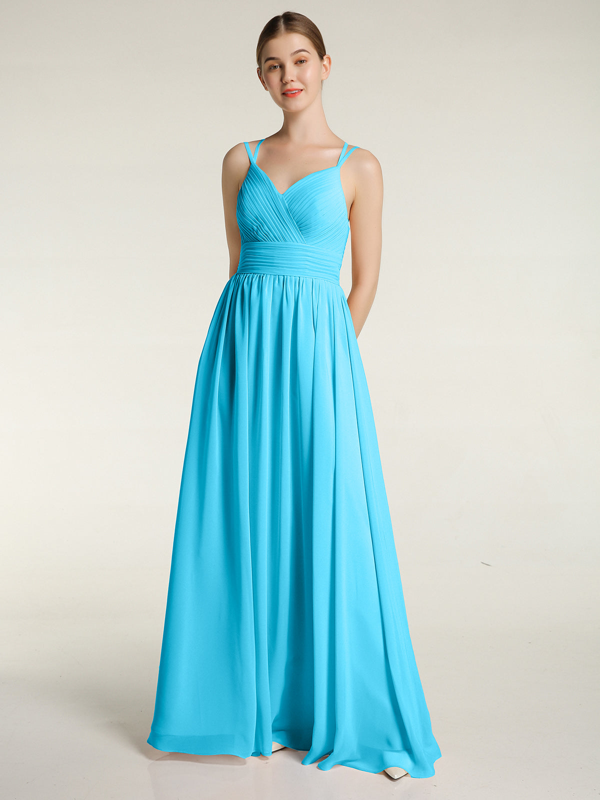 Strapless Maxi Dresses with Sweetheart Pool main image 1