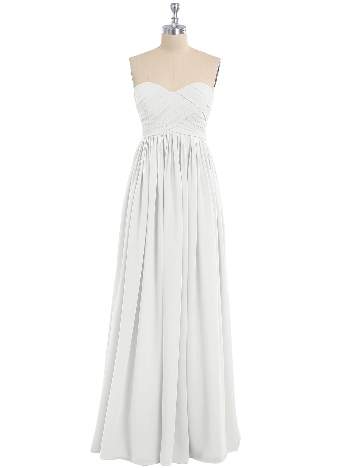 BABARONI Strapless Empire Bridesmaid Gown with Sweetheart Ivory, Ivory / US0 BABARONI Strapless Empire Bridesmaid Gown with Sweetheart Ivory, Ivory / US0