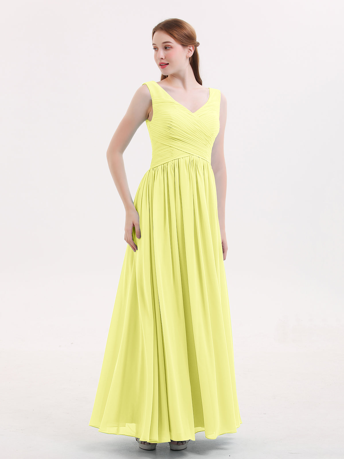 Lace and Chiffon Dresses with Open Back Daffodil Plus Size