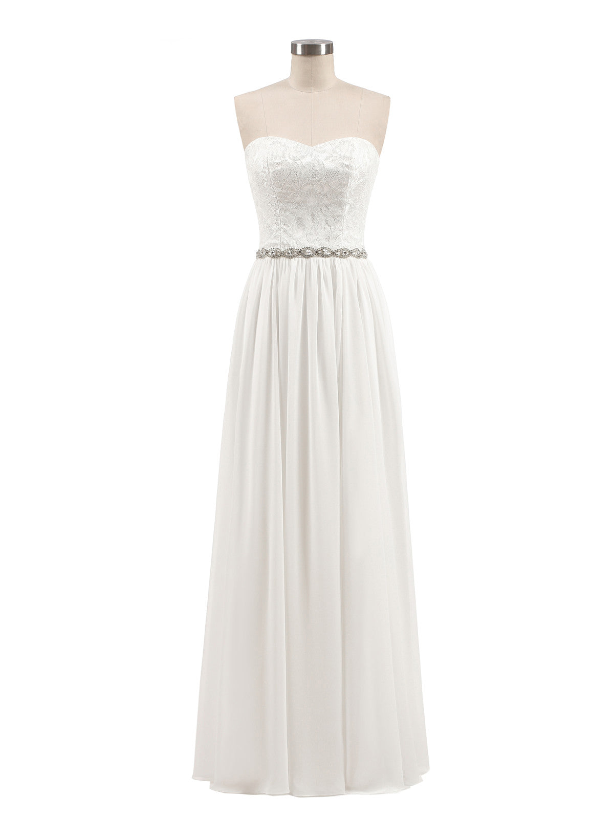 Cap Sleeves Long Dresses with Lace Bodice Chocolate Plus Size