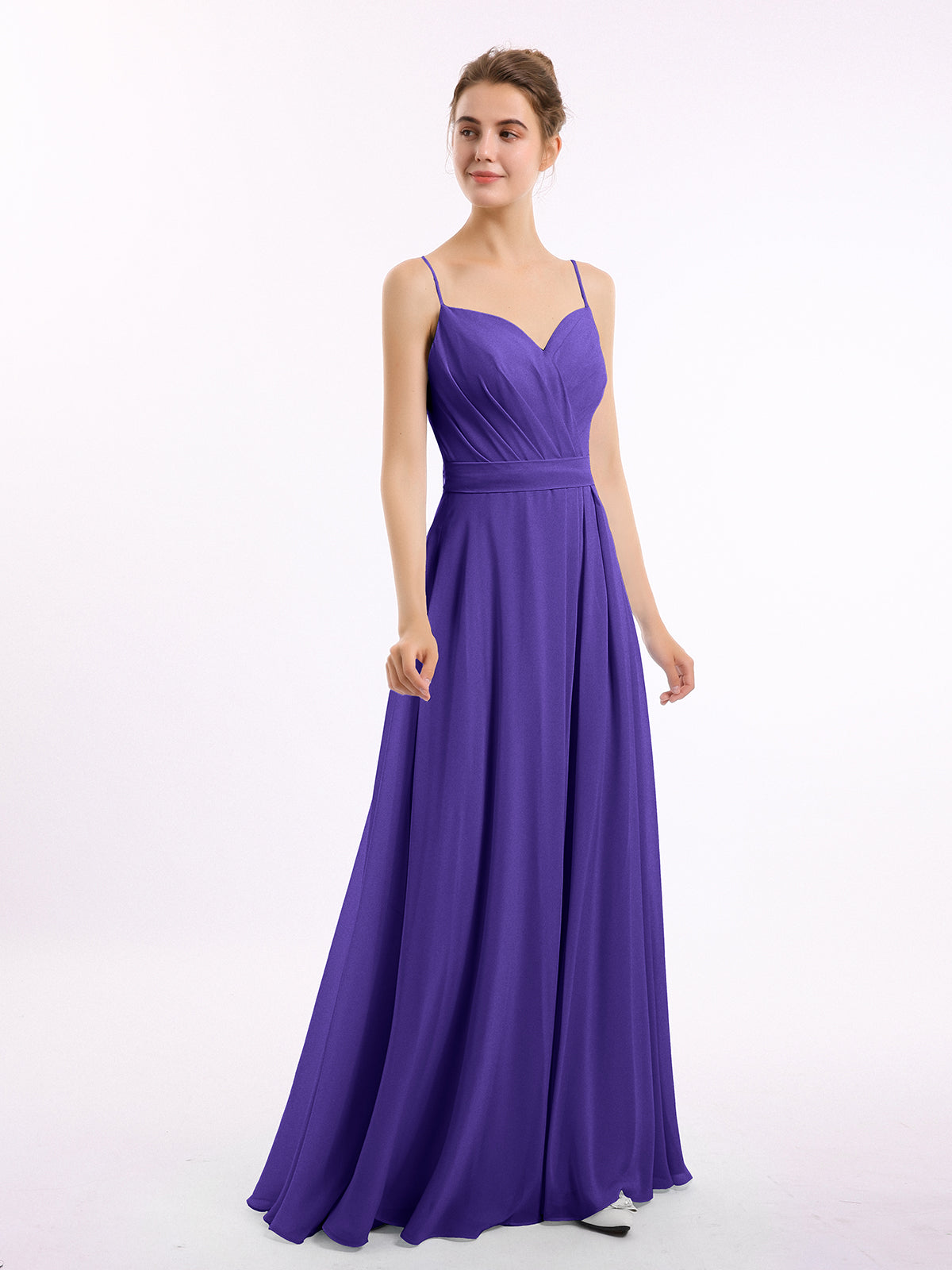 Sheath Spaghetti Straps Sweetheart Neck Dresses Regency