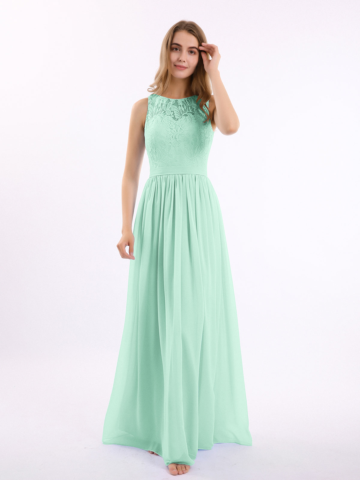 sachin and babi light blue dress Elysia Chiffon Maxi Dress