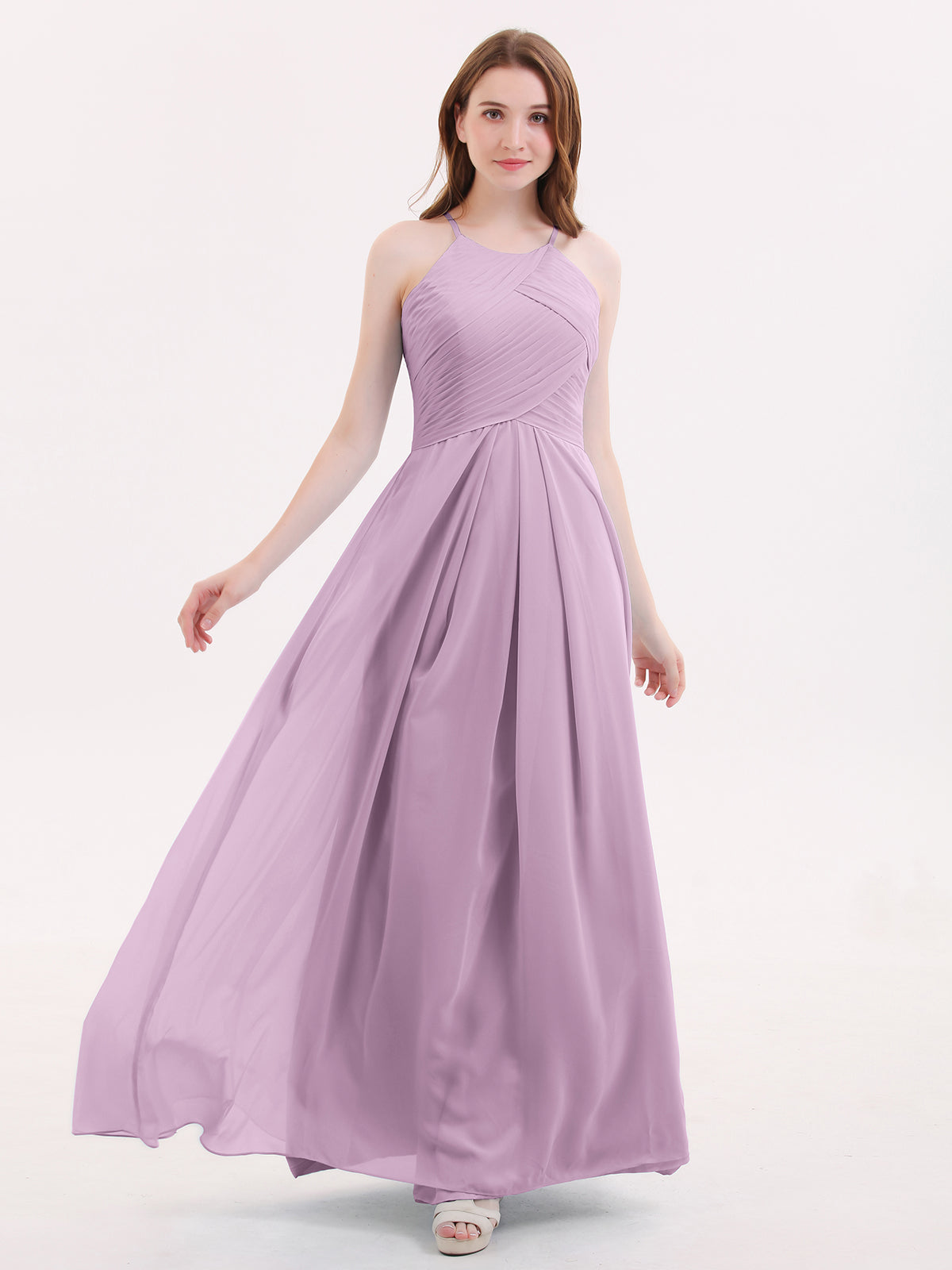Wisteria Halter Dress