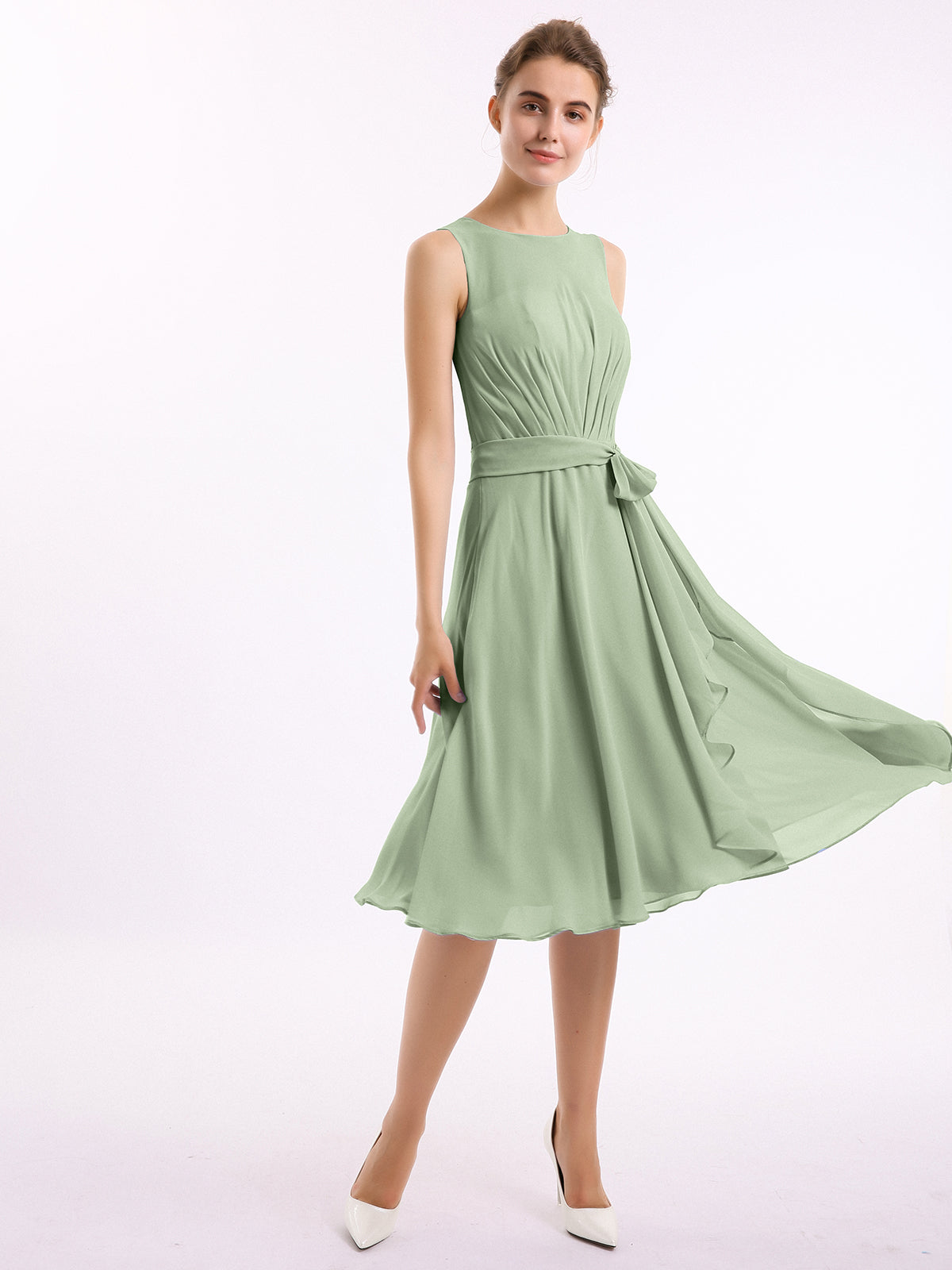 Sage Green Tea Length Bridesmaid Silk Slip Dress Midi Bias Cut Silk Bridesmaid Dress Sage Green Sage Green Tea Length Bridesmaid Silk Slip Dress Midi Bias Cut Silk Bridesmaid Dress Sage Green
