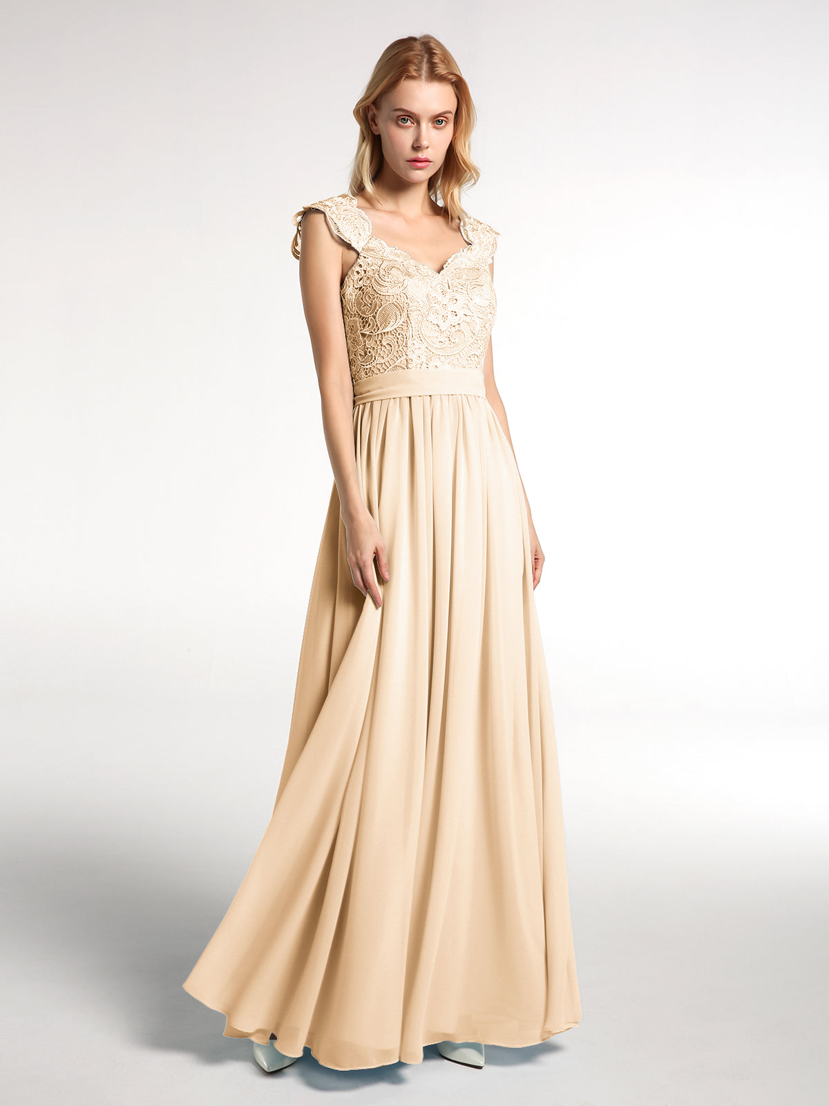 jennifer stretch satin ruched formal dress Stretch Luxe Jersey Ruched Evening Gown CD943 – Sparkly Gowns main image 0