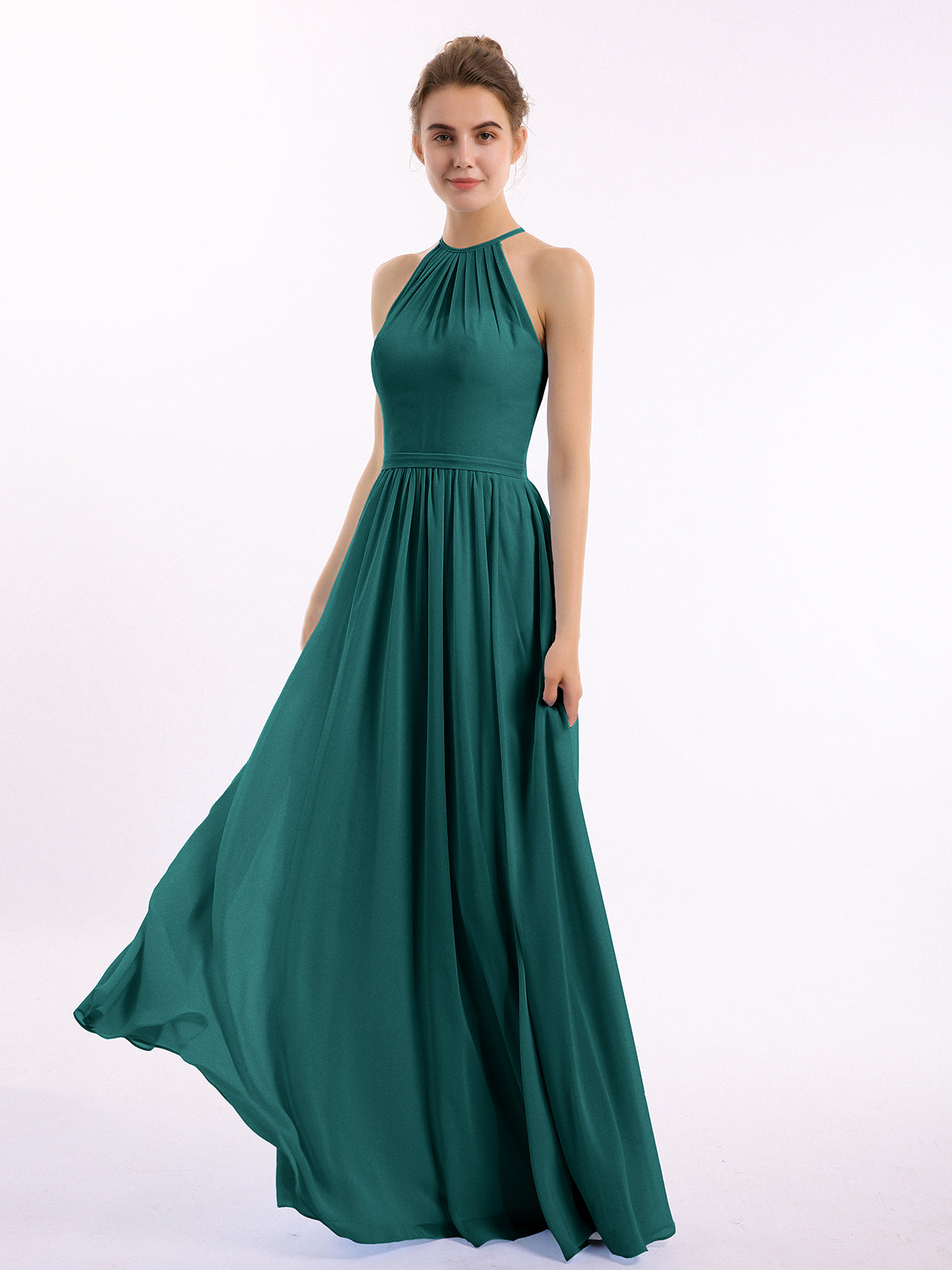 peacock green maxi dress Zapaka Women Sparkly Peacock Green Long Prom Dress with Slit Mermaid Open Back V-Neck Sequin Party Dress, Peacock Green / UK8