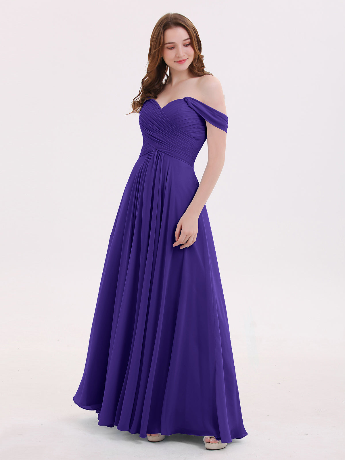 regency purple bridesmaid dresses