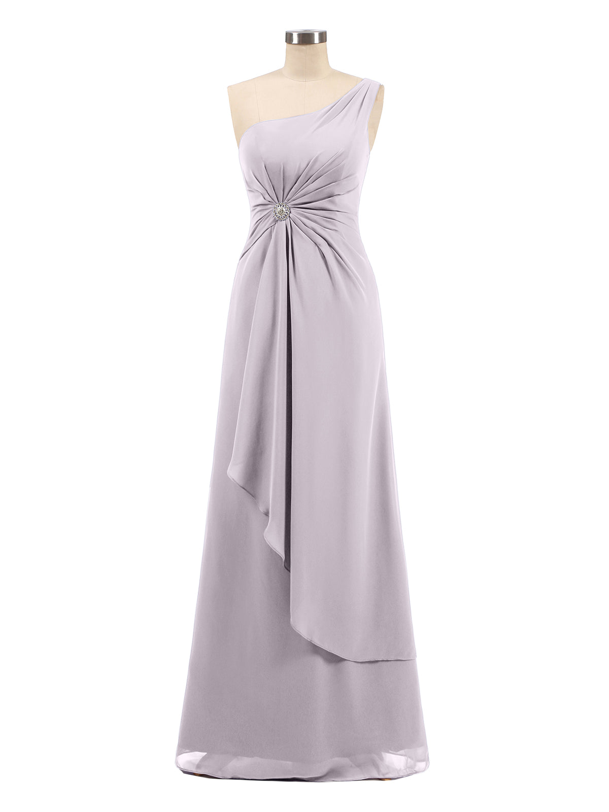 fitted lace wedding dress Cheap Two Piece Round Neck Long Light Blue Grey Silver Purple Lilac Tu –  SposaBridal