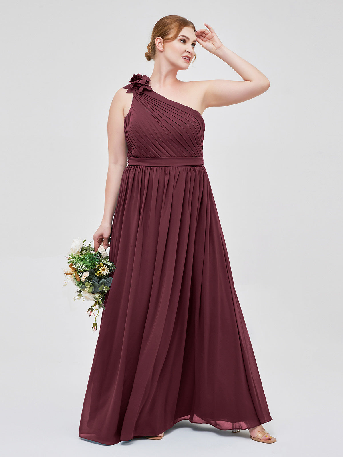 cabernet bridesmaid dress plus size Cabernet Bridesmaid Dress Chiffon Size 0X