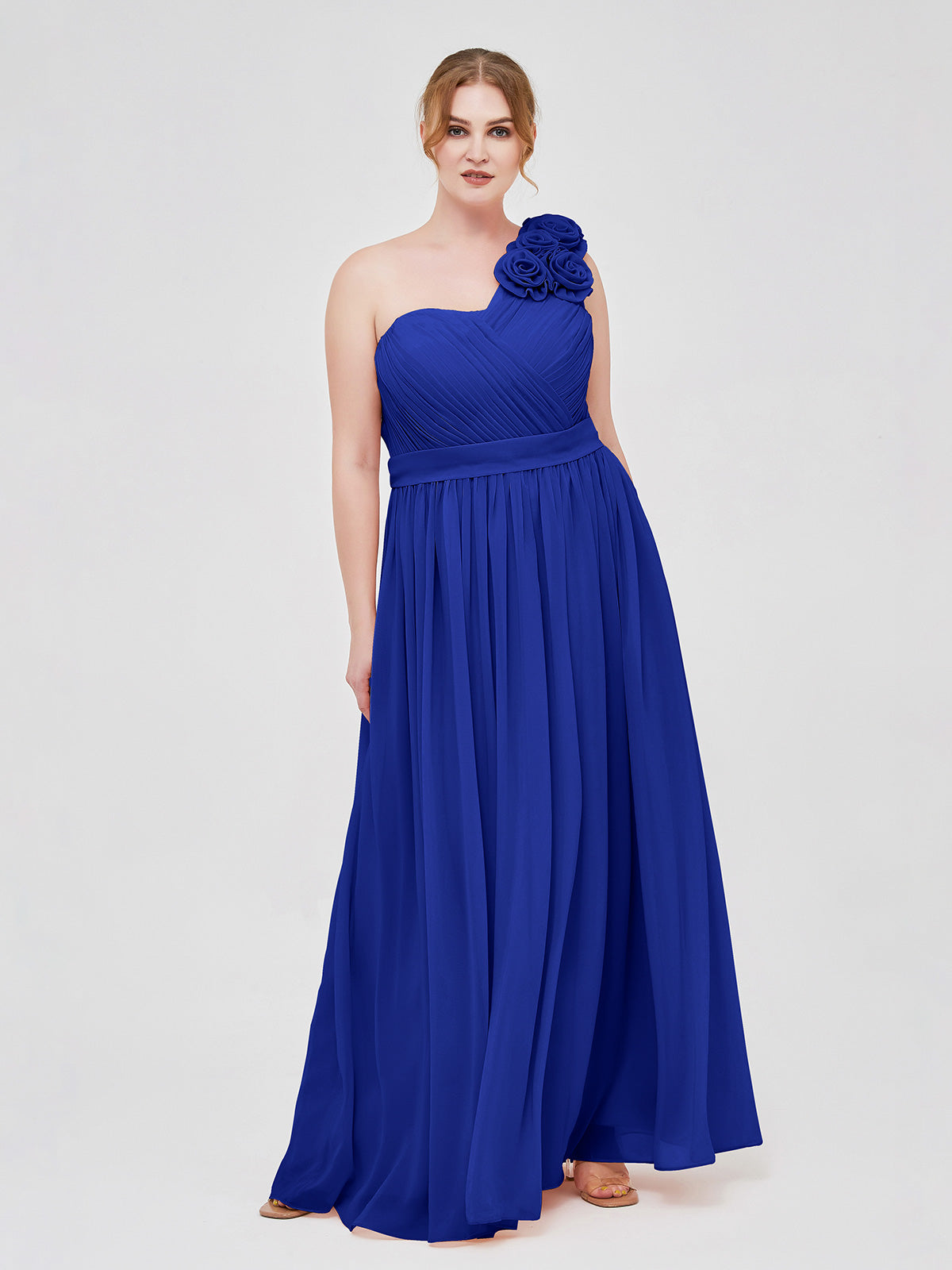 royal blue plus dress La Femme Dress 31378 Plus-Size Formal Prom Dress Royal Blue / 20W