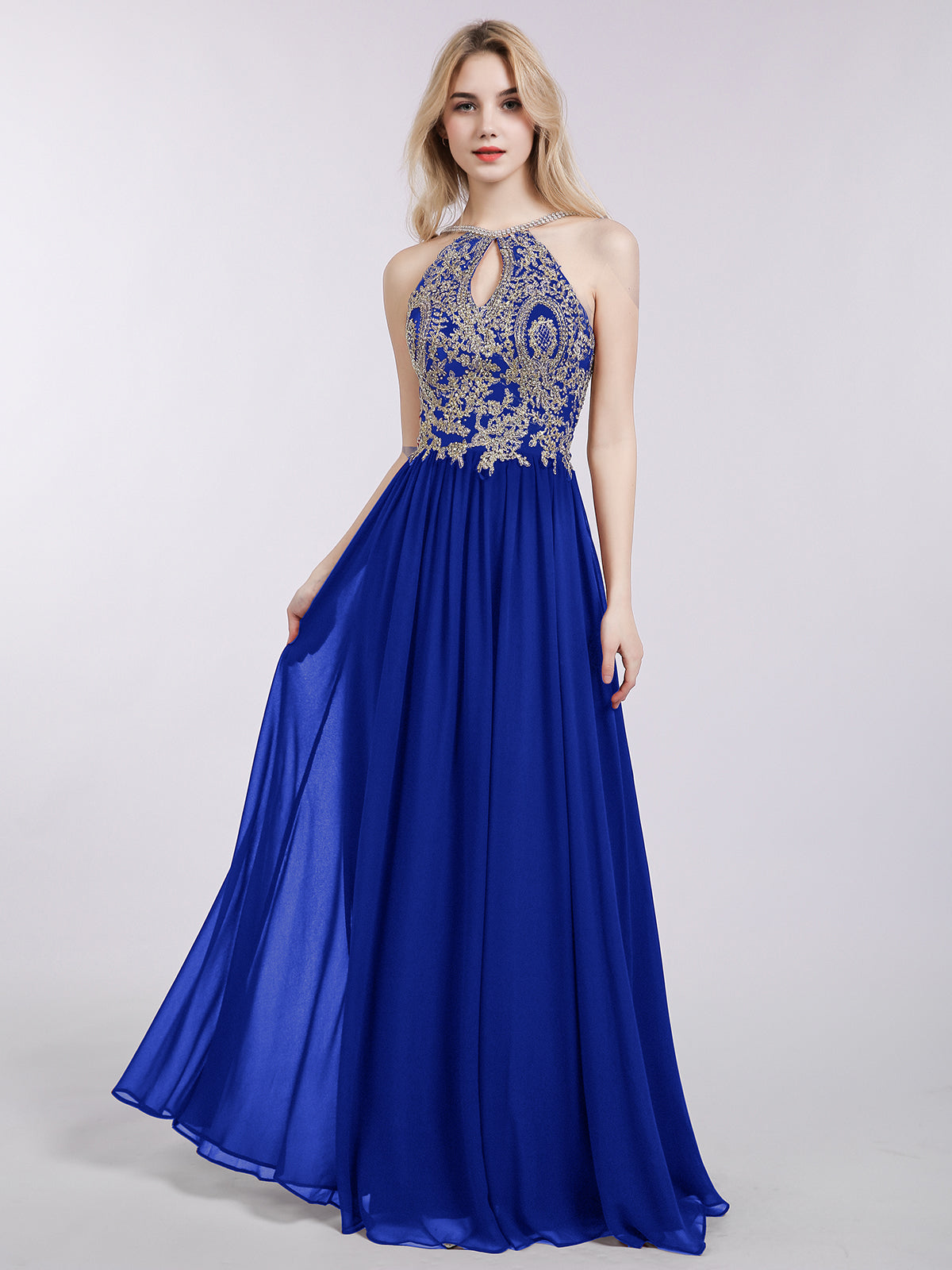 gold and royal blue bridesmaid dresses Royal Blue Mismached Mermaid Long Bridesmaid Dresses BD007 – bridalsew
