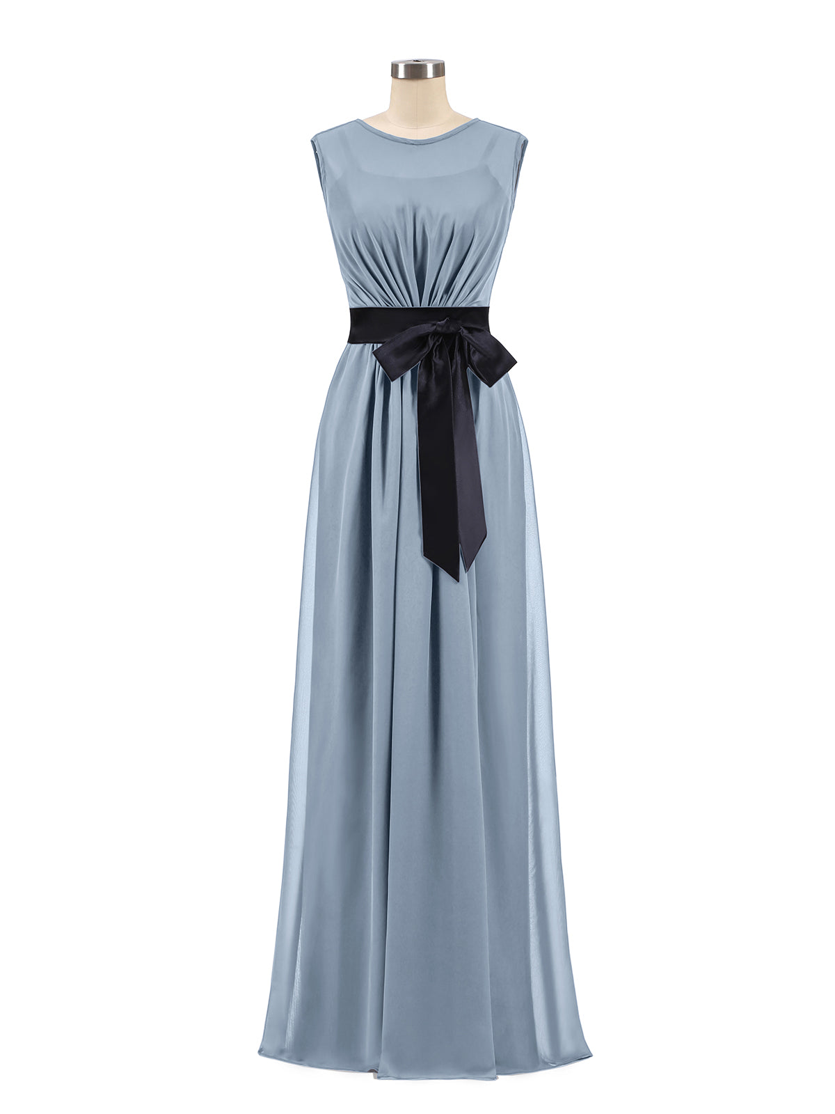 dusty blue modest bridesmaid dresses The Long Sleeve Ribbed Sweater Midi Maternity Dress – Ingrid & Isabel main image 0