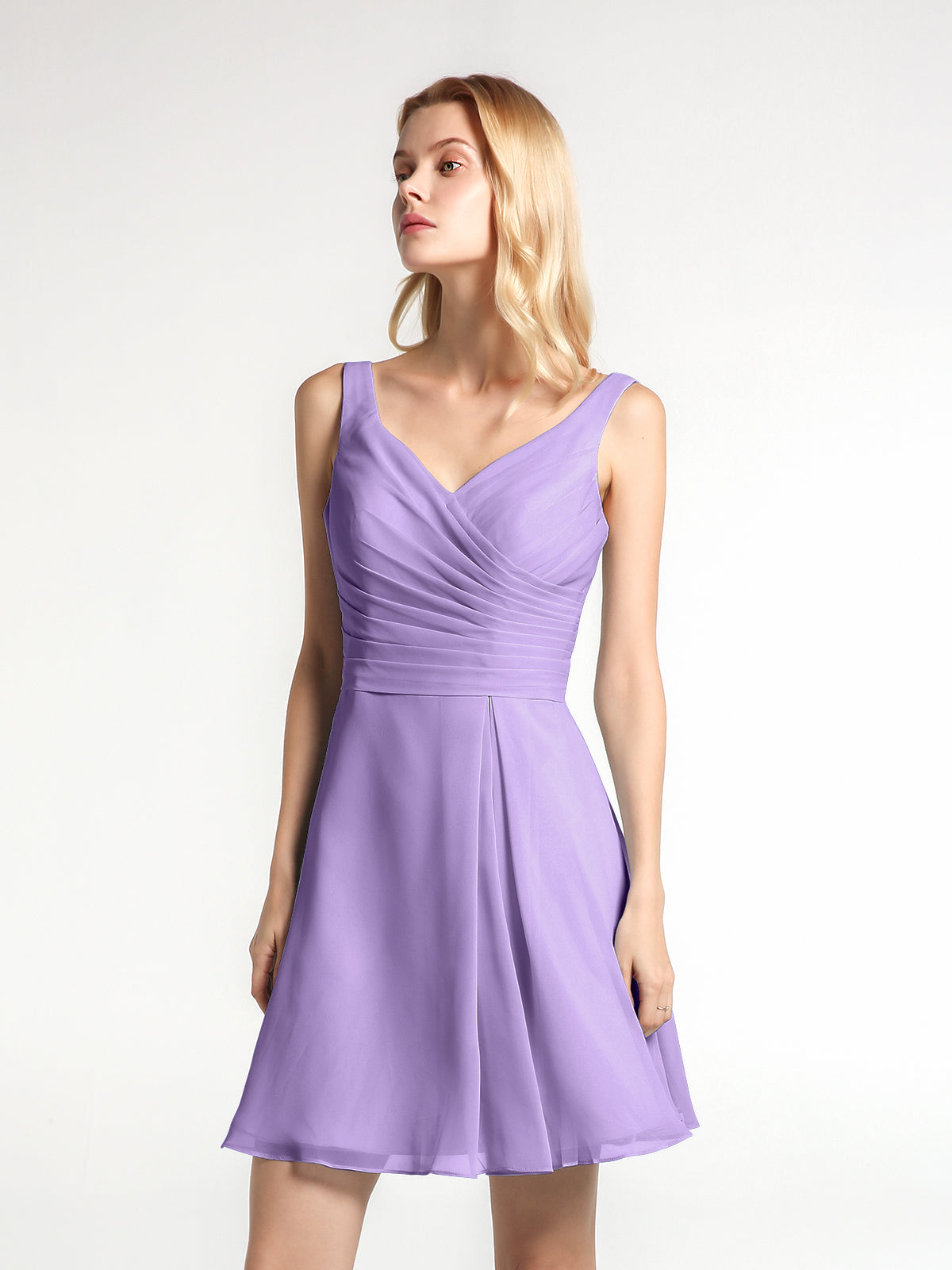 V-Neck Multi Wear Convertible Bridesmaid Dresses Tahiti