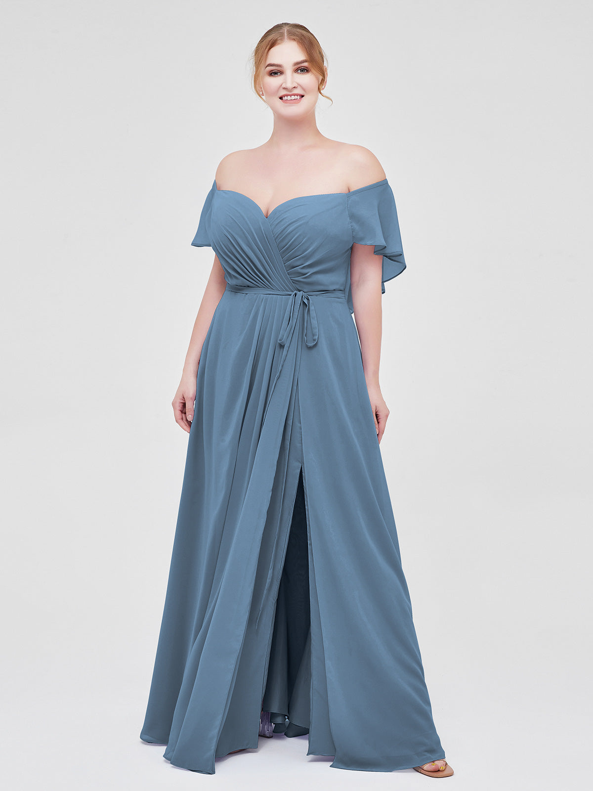 Slate Blue Bridesmaid 