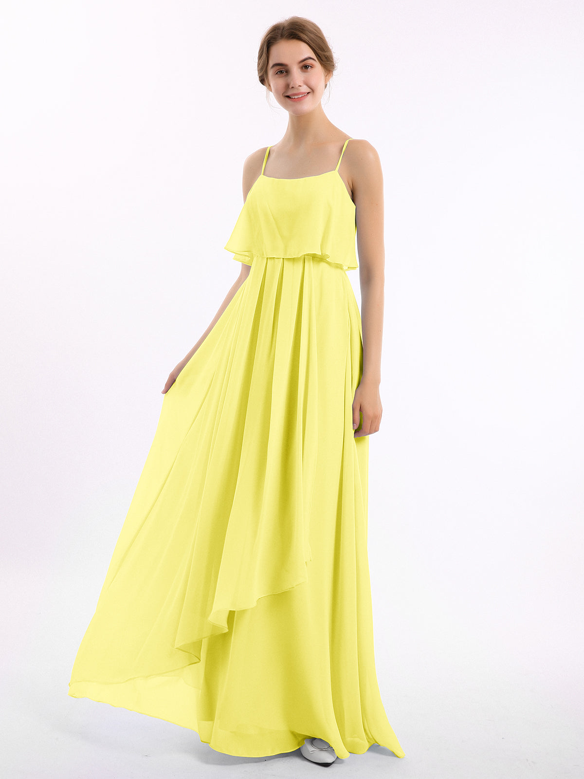 Chiffon Mini Short Dresses with Sweethart Lemon Plus Size